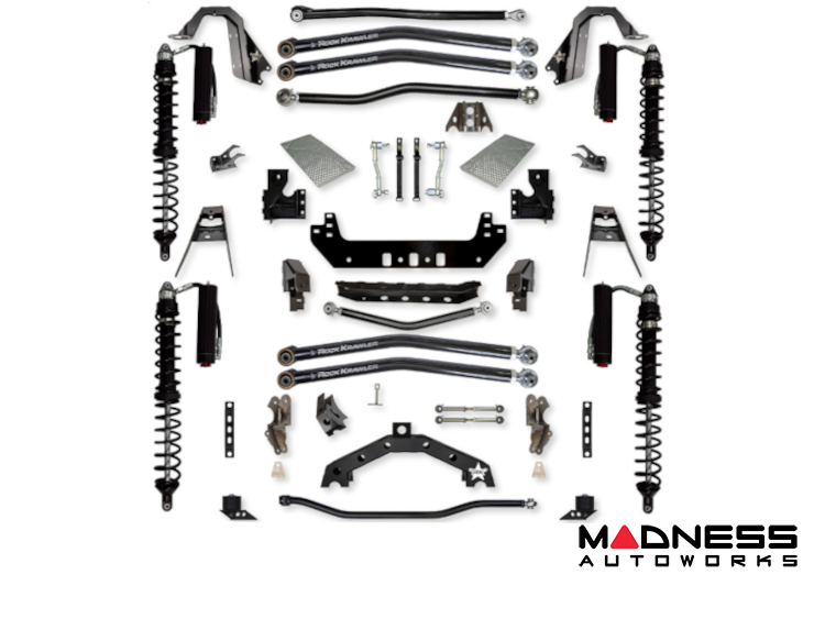Jeep Wrangler JL Lift Kit - Rock Krawler - X Factor X2 Long Arm - 2018+ Jeep Wrangler JL Lift Kit - Rock Krawler - X Factor X2 Long Arm - 2018+